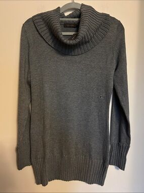 The Limited polyester/nylon grey turtleneck sweater new with tags size S